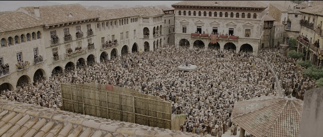 Wide shot frame from Perfume: The Story of a Murderer — person, building
