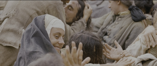 Wide shot frame from Perfume: The Story of a Murderer — dialogue, face, person
