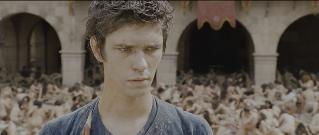 Medium shot frame from Perfume: The Story of a Murderer — standing, shirt, face