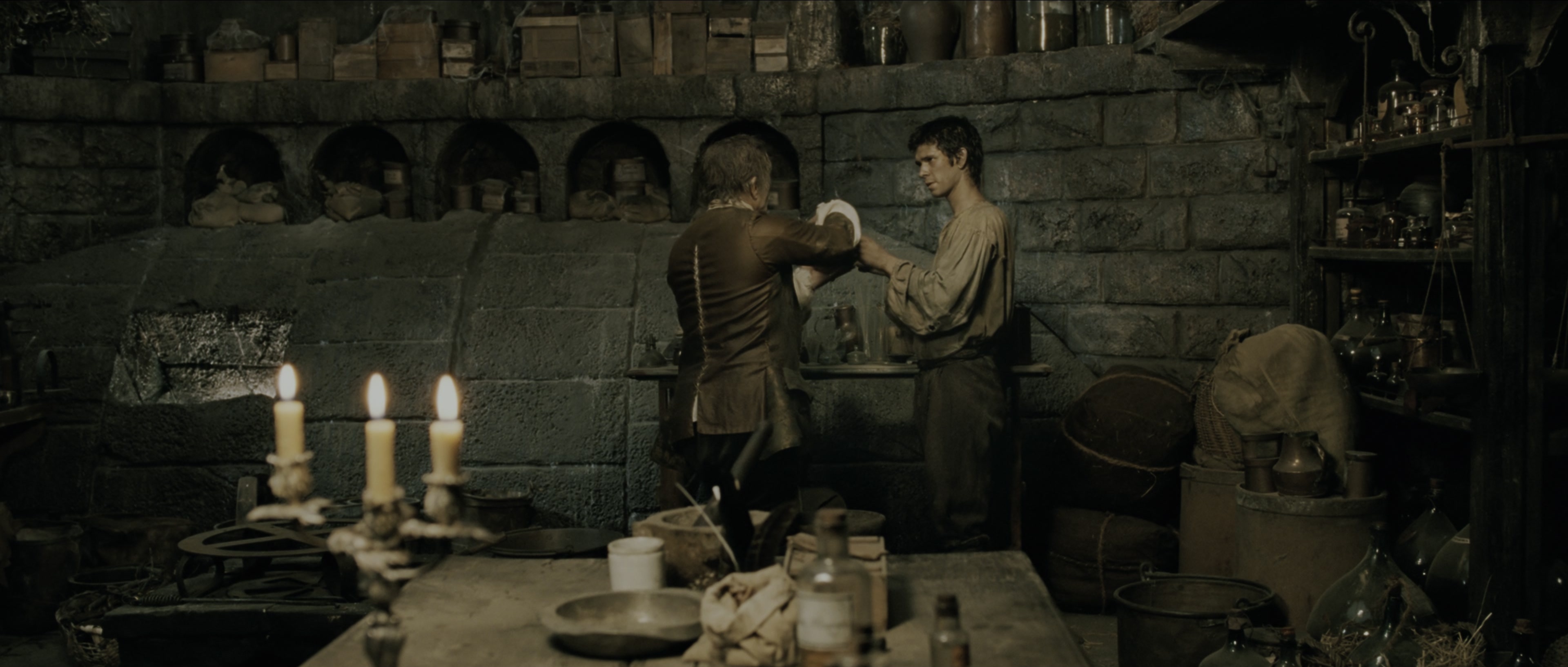 Perfume: The Story of a Murderer (2006), wide, 2.35:1 — film still