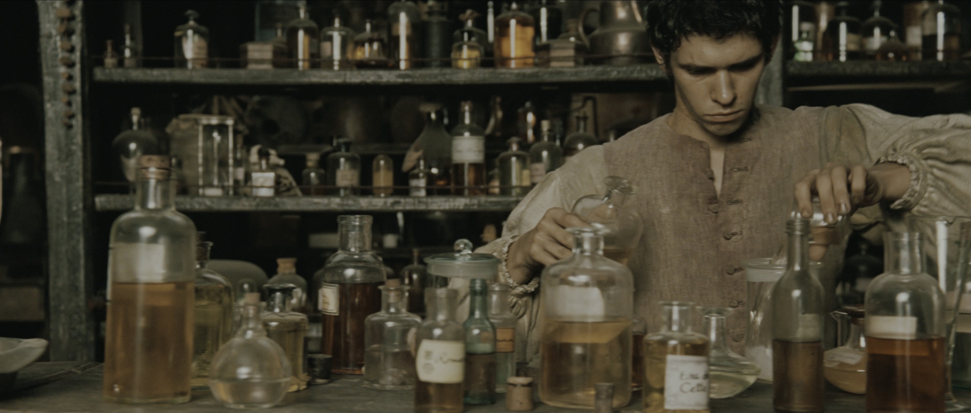 Perfume: The Story of a Murderer (2006), wide, 2.35:1 — film still
