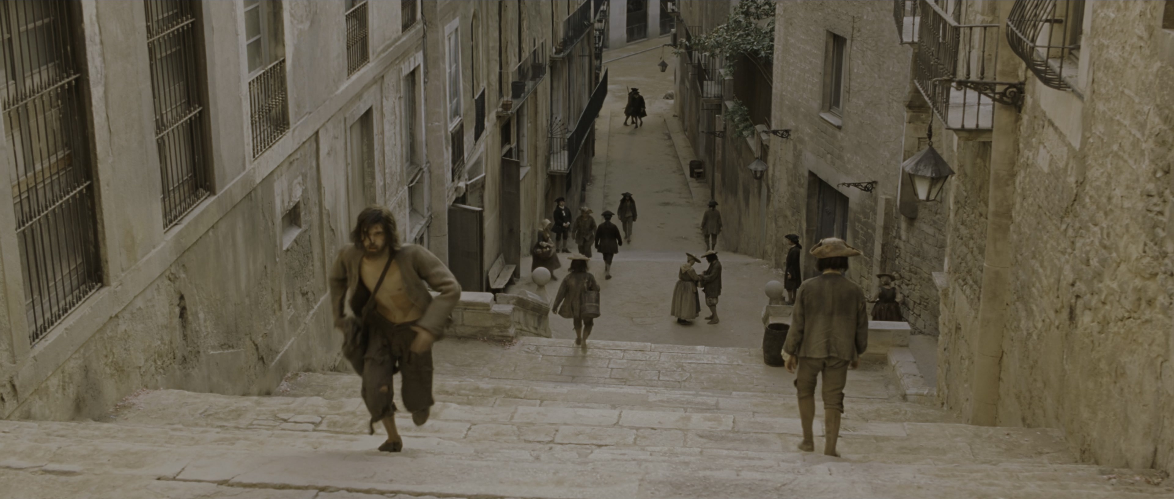 Perfume: The Story of a Murderer (2006), wide, 2.35:1 — film still
