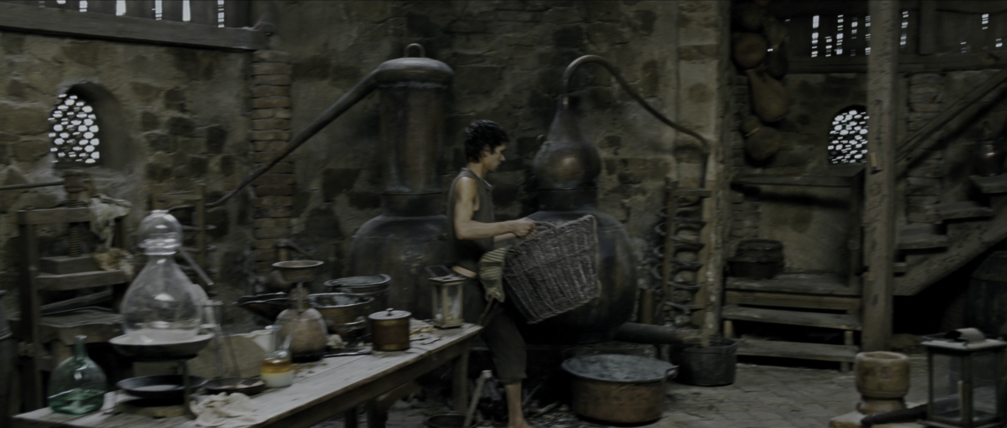 Perfume: The Story of a Murderer (2006), wide, 2.35:1 — film still