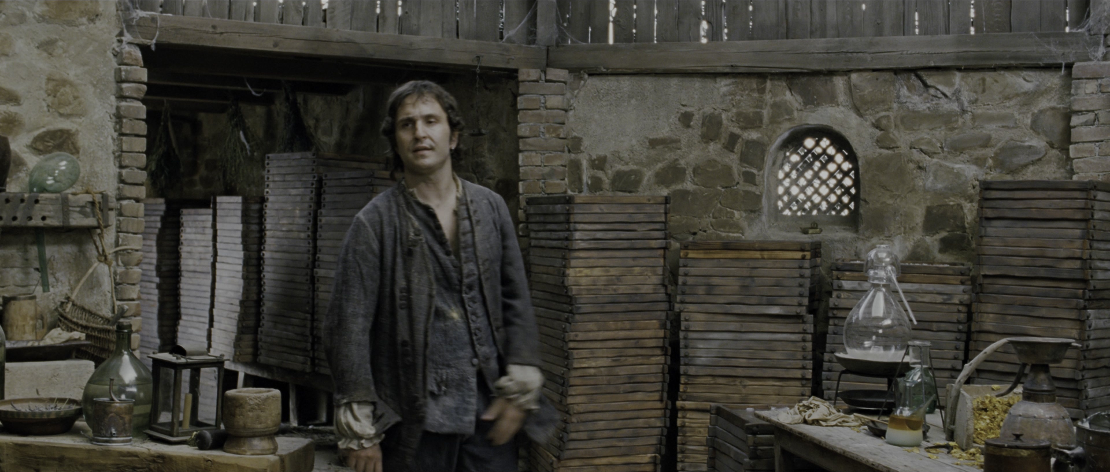 Perfume: The Story of a Murderer (2006), wide, 2.35:1 — film still