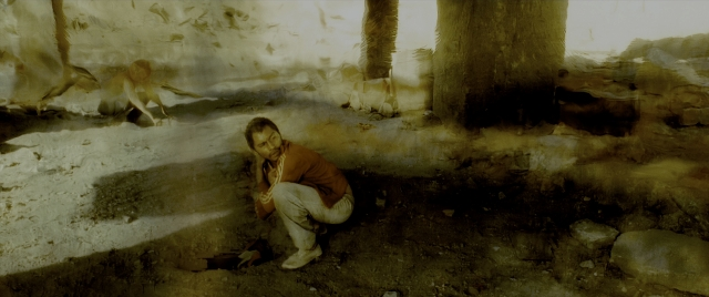 Wide shot frame from Constantine — person, human face