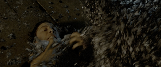 Wide shot frame from Constantine — person, human face