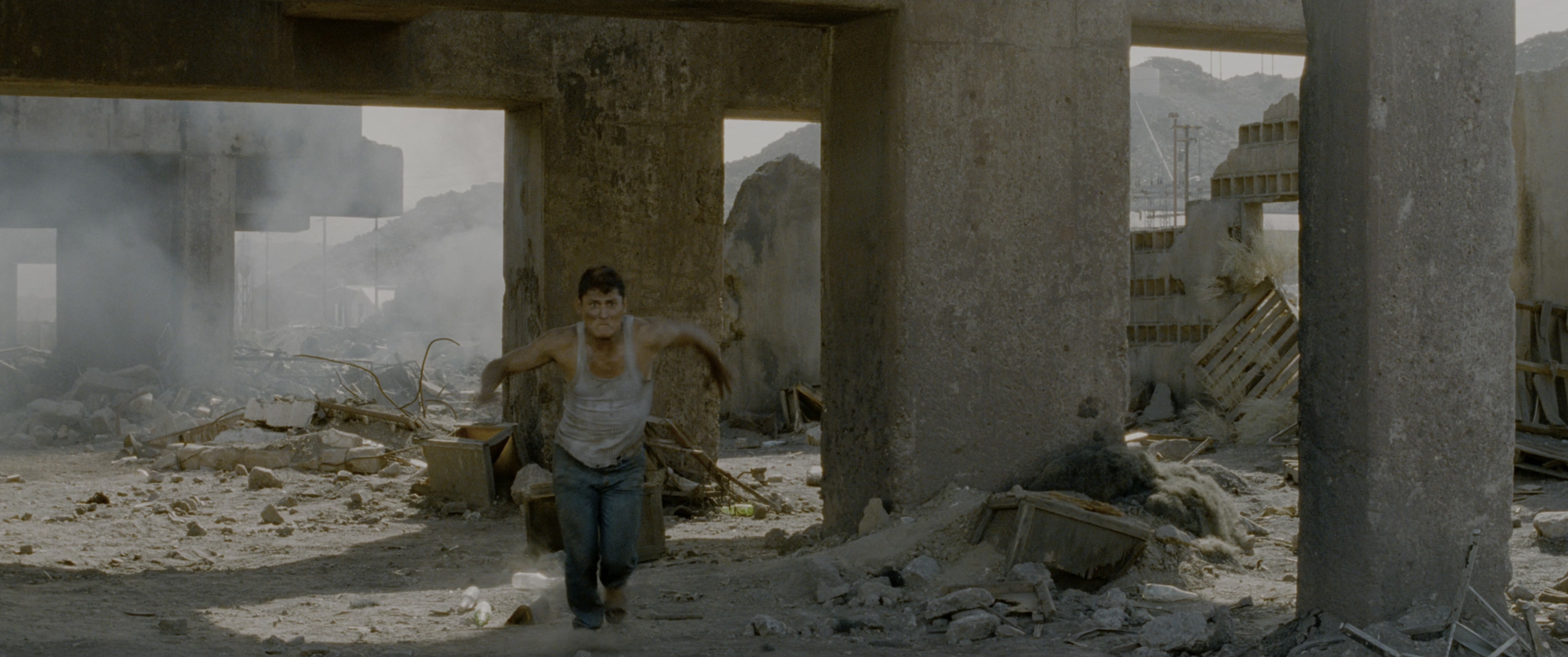 Constantine (2005), wide, 2.39:1 — film still