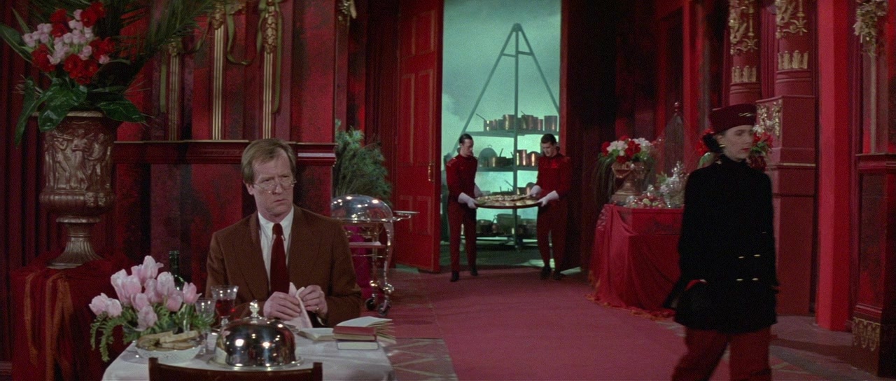 The Cook, the Thief, His Wife & Her Lover (1989), wide, 2.35:1 — film still