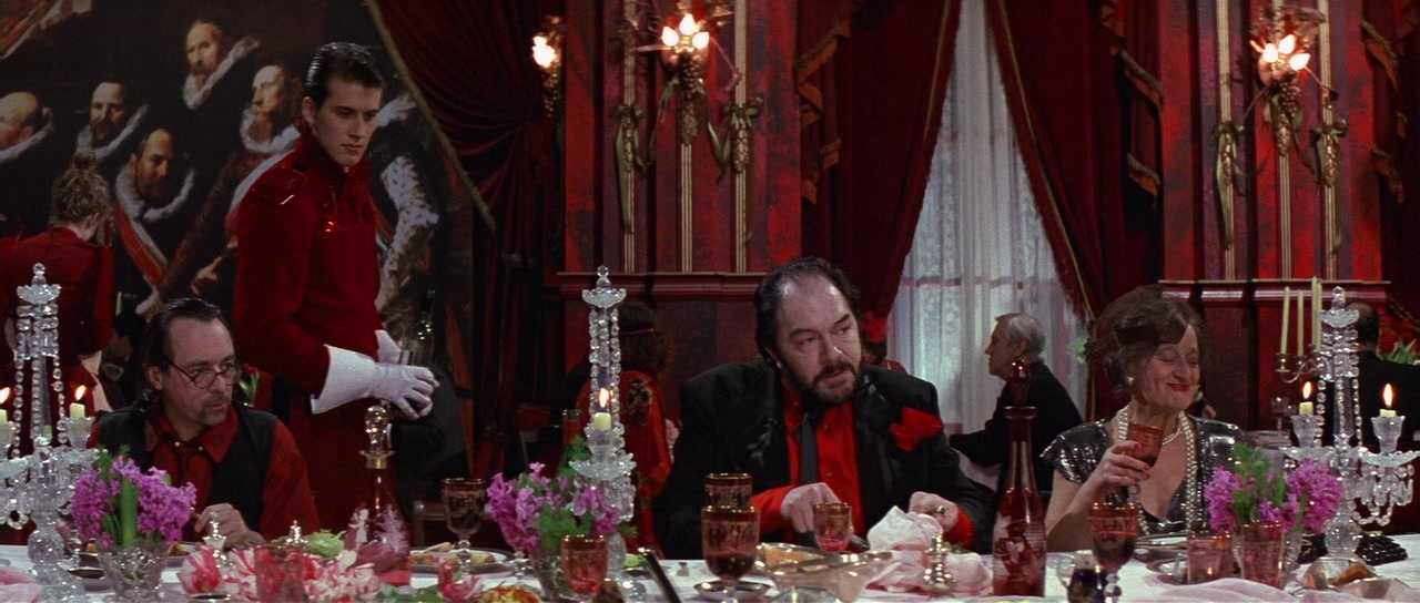 The Cook, the Thief, His Wife & Her Lover (1989), wide, 2.35:1 — film still