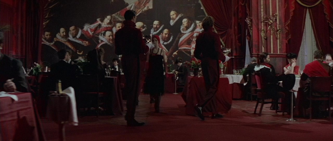 The Cook, the Thief, His Wife & Her Lover (1989), medium, 2.35:1 — film still