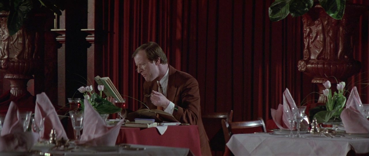 The Cook, the Thief, His Wife & Her Lover (1989), wide, 2.35:1 — film still