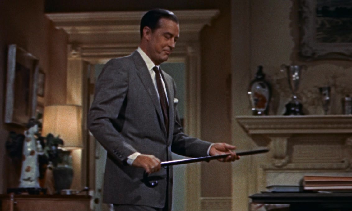 Dial M for Murder (1954), wide, 1.66:1 — film still
