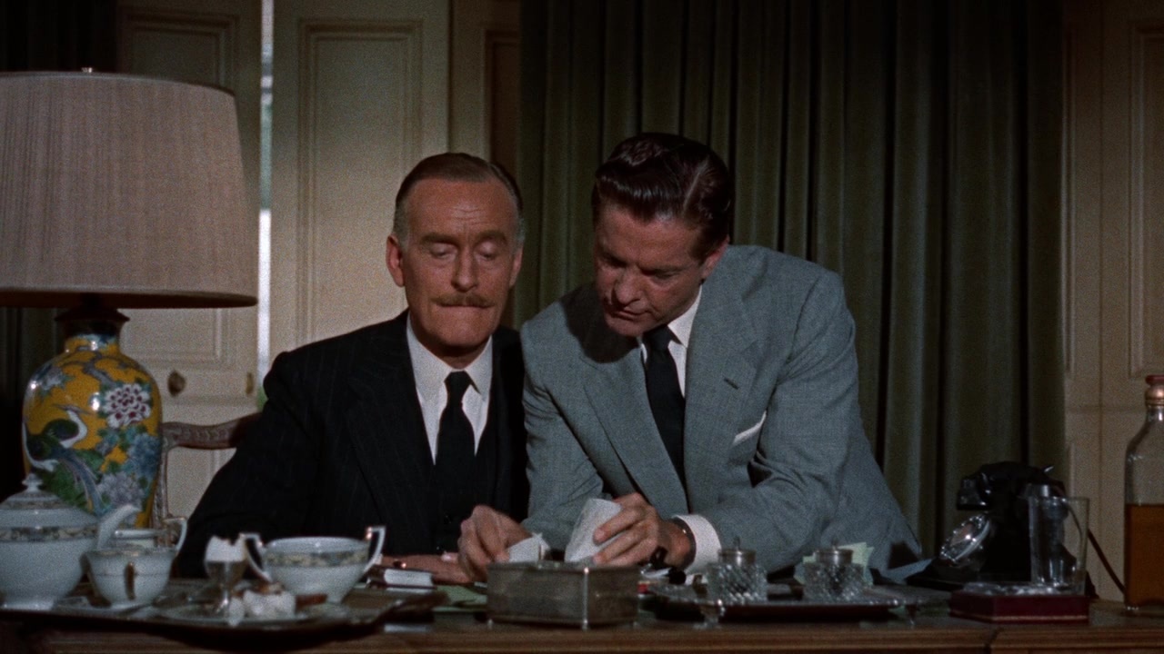 Dial M for Murder (1954), wide, 1.78:1 — film still
