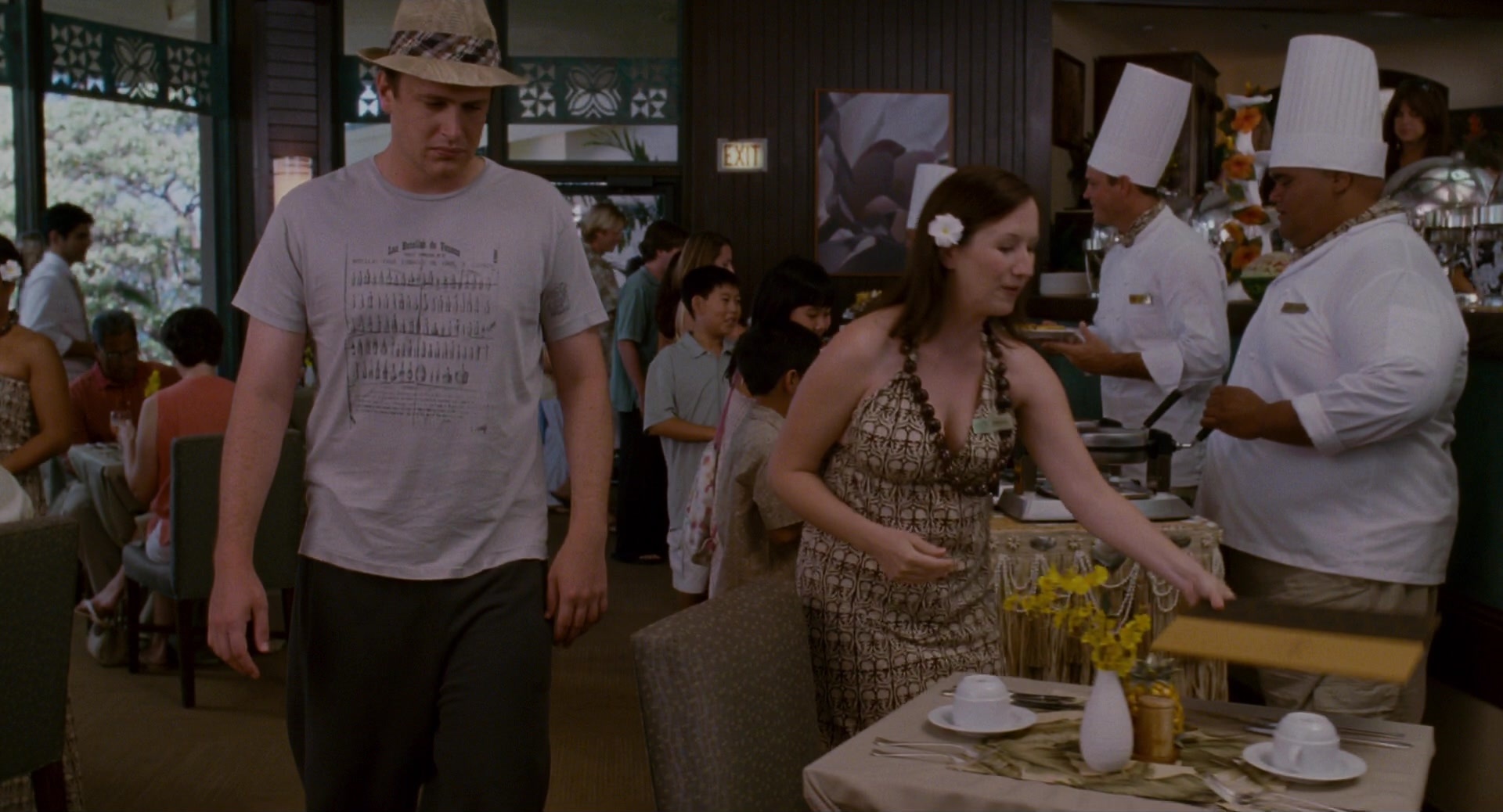 Forgetting Sarah Marshall (2008), wide, 1.85:1 — film still