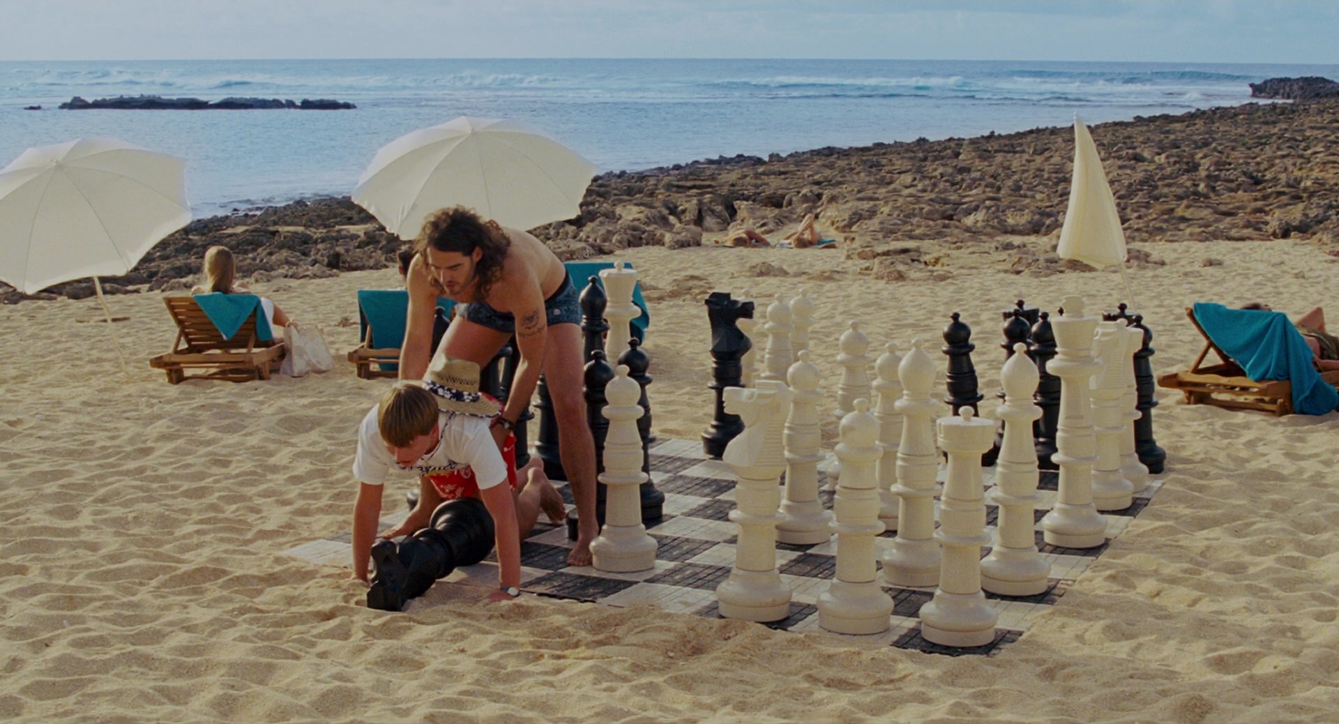 Forgetting Sarah Marshall (2008), wide, 1.85:1 — film still