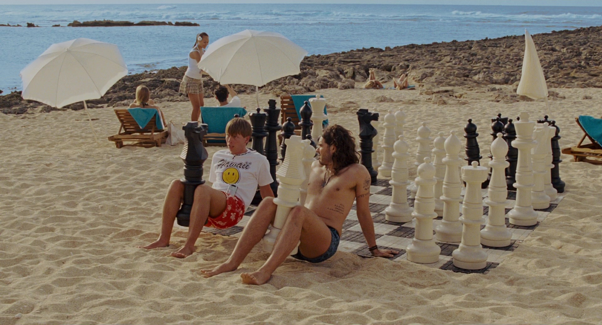 Forgetting Sarah Marshall (2008), wide, 1.85:1 — film still