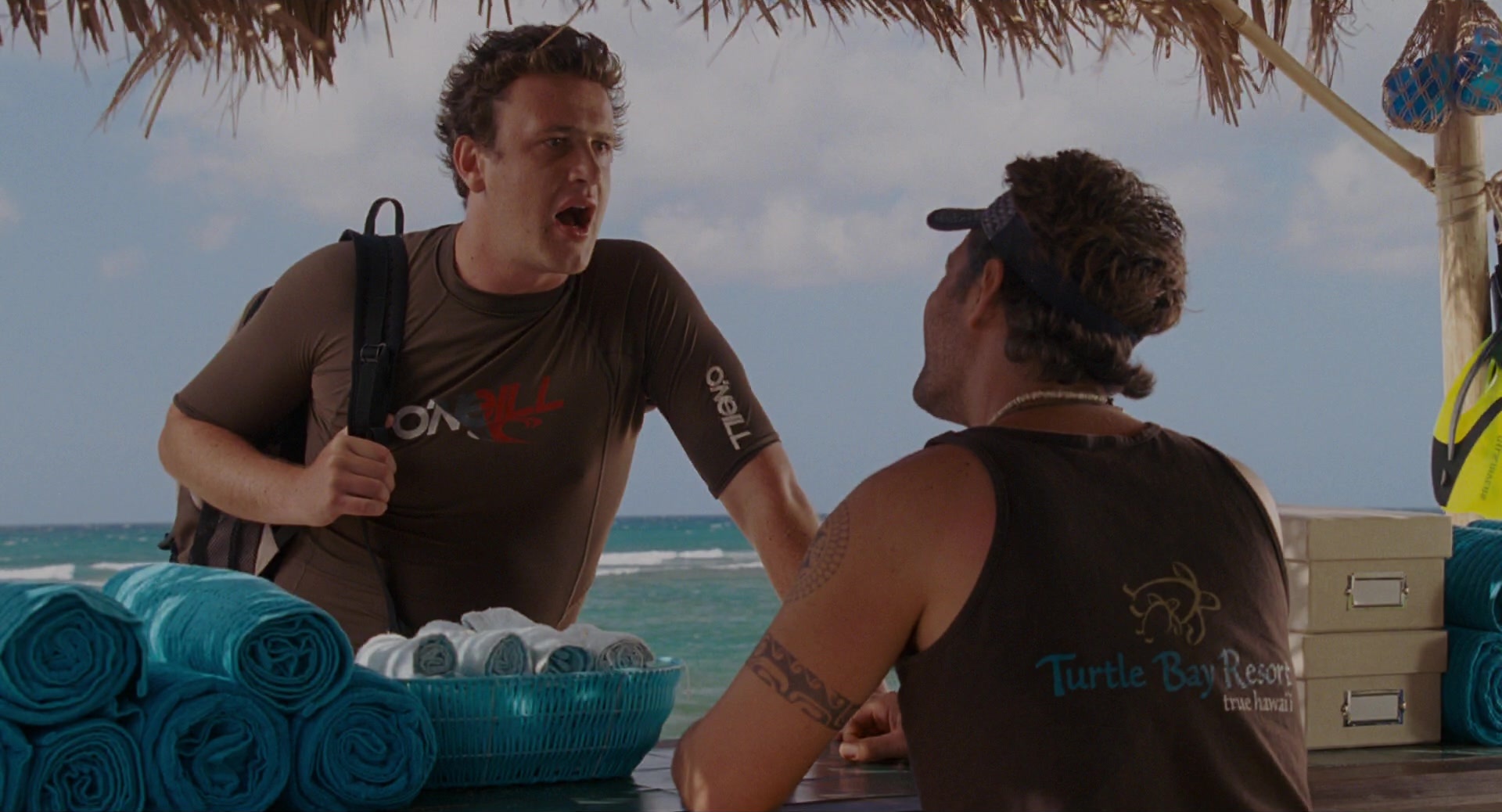 Forgetting Sarah Marshall (2008), wide, 1.85:1 — film still