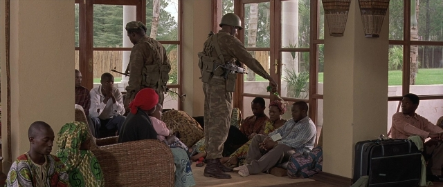 Hotel Rwanda — film still