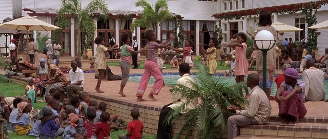 Hotel Rwanda — film still