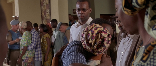 Hotel Rwanda — film still