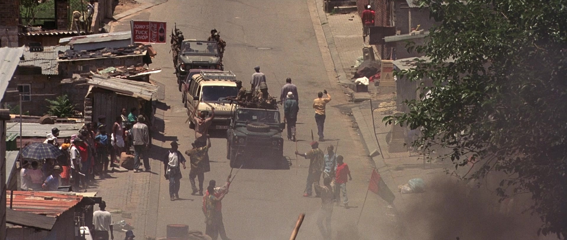 Hotel Rwanda (2004), wide, 2.36:1 — film still