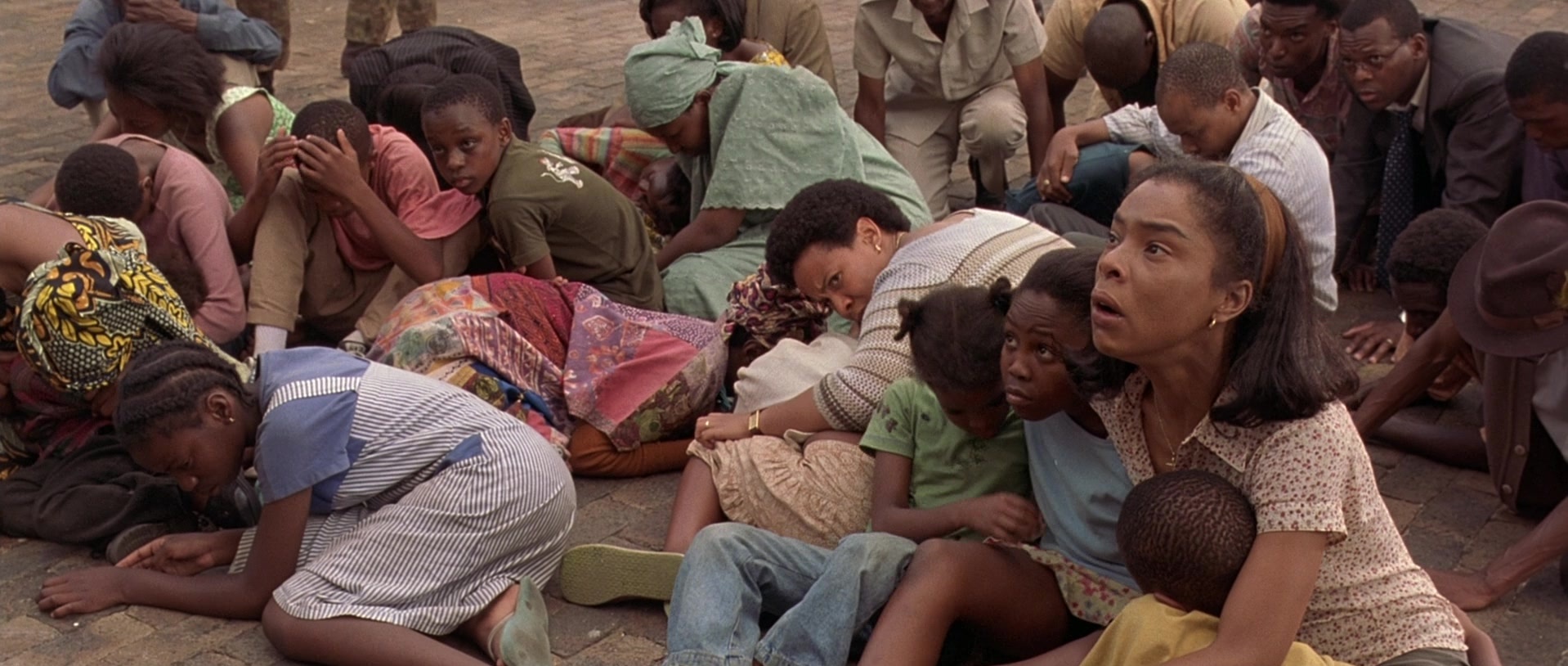 Hotel Rwanda (2004), unknown, 2.36:1 — film still