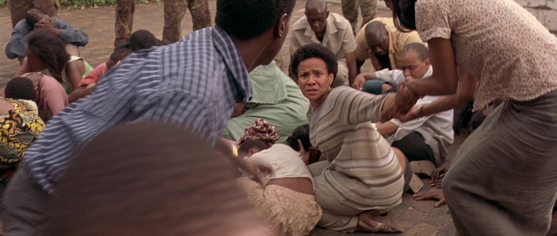 Hotel Rwanda (2004), wide, 2.36:1 — film still
