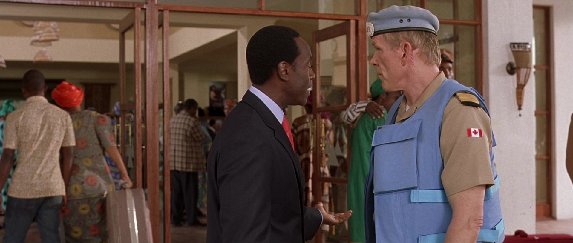 Hotel Rwanda (2004), wide, 2.36:1 — film still
