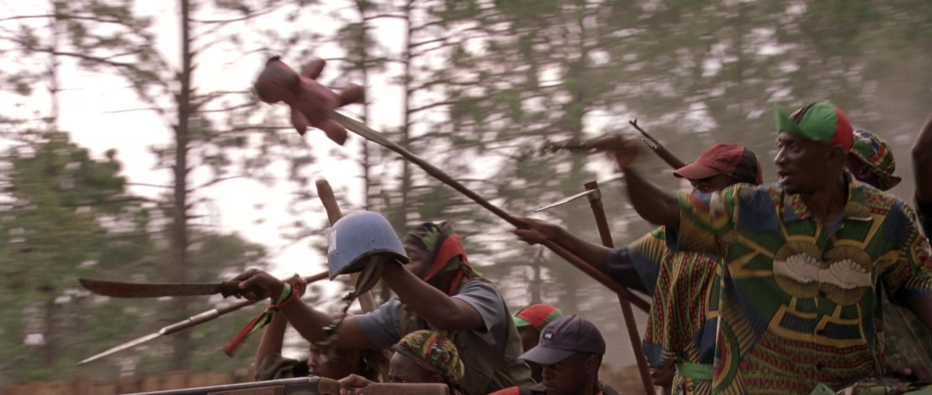 Hotel Rwanda (2004), wide, 2.36:1 — film still