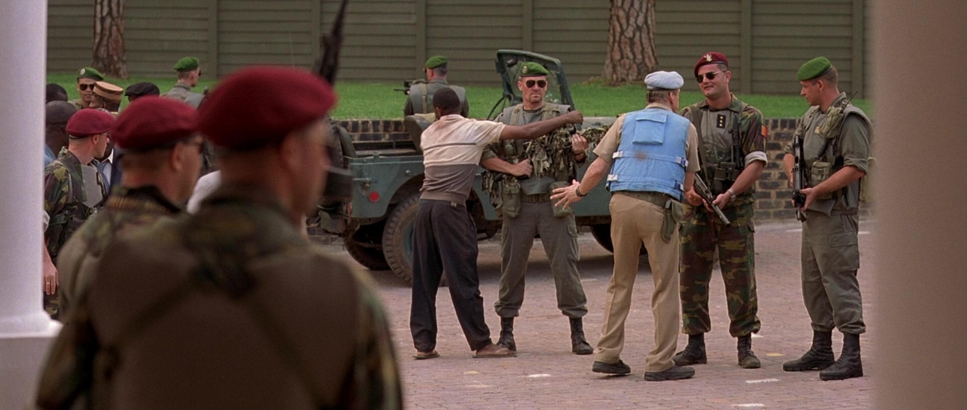 Hotel Rwanda (2004), wide, 2.36:1 — film still