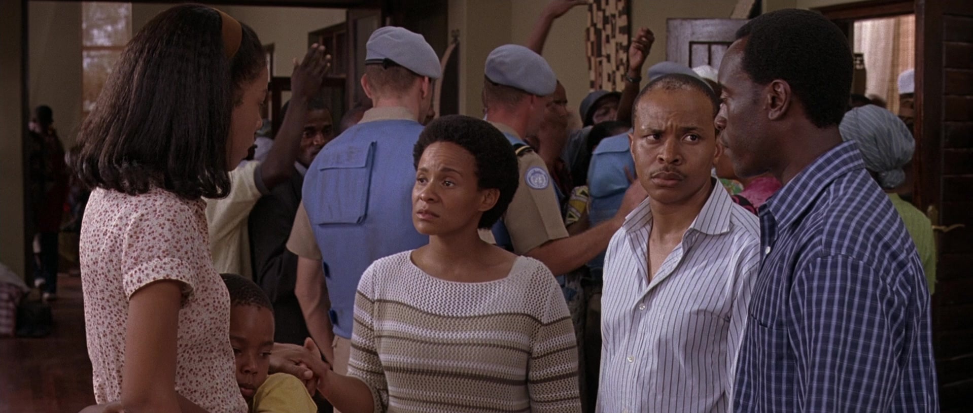 Hotel Rwanda (2004), wide, 2.36:1 — film still