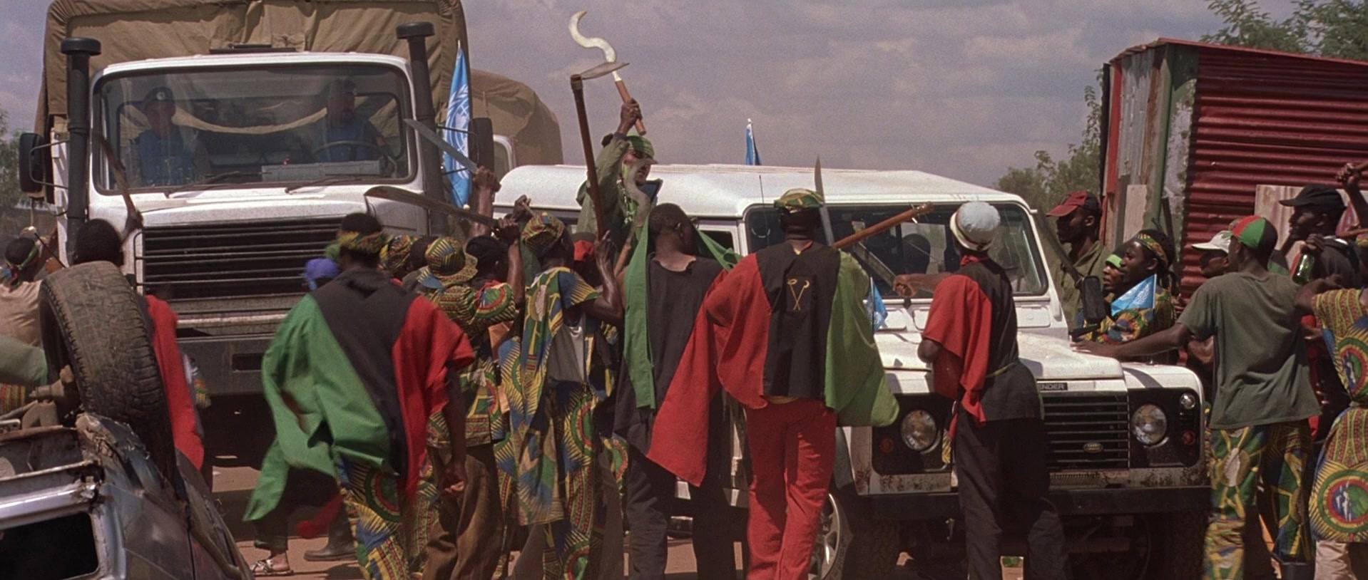 Hotel Rwanda (2004), wide, 2.36:1 — film still
