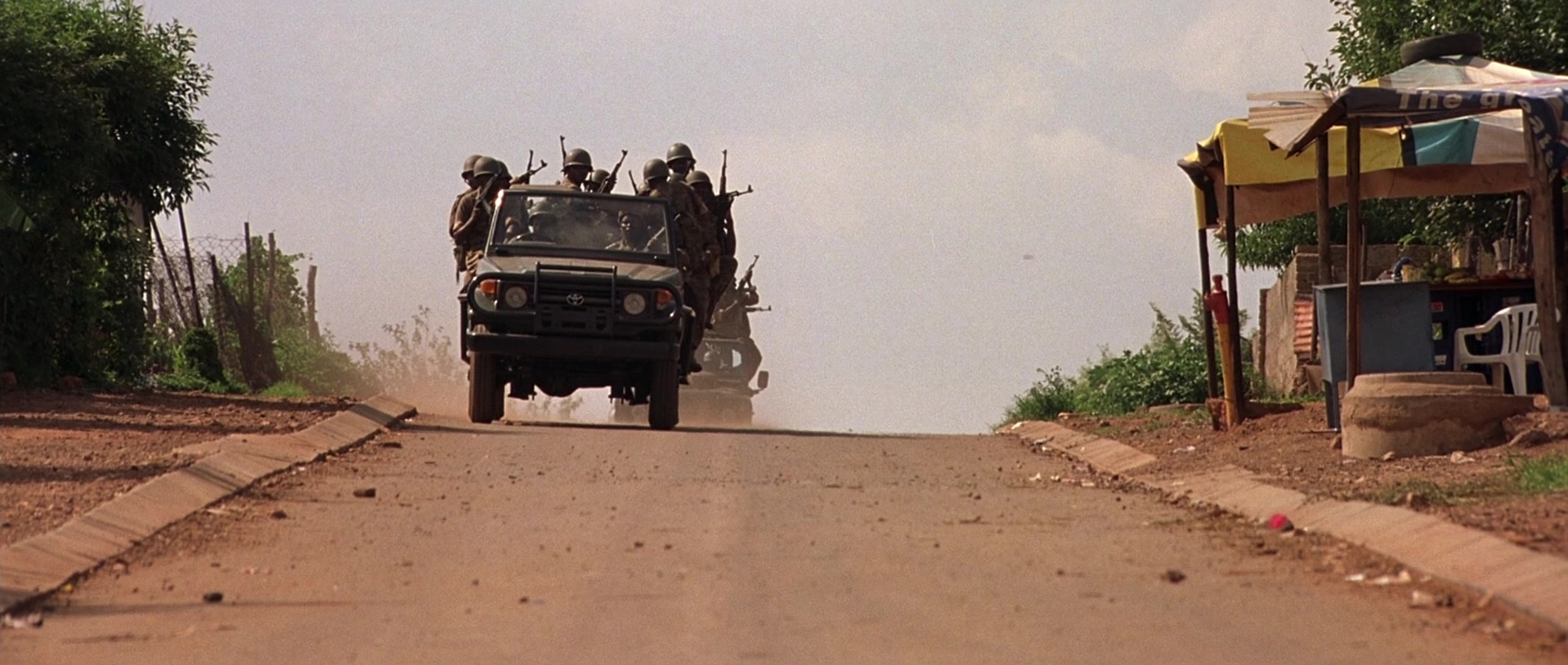 Hotel Rwanda (2004), unknown, 2.36:1 — film still