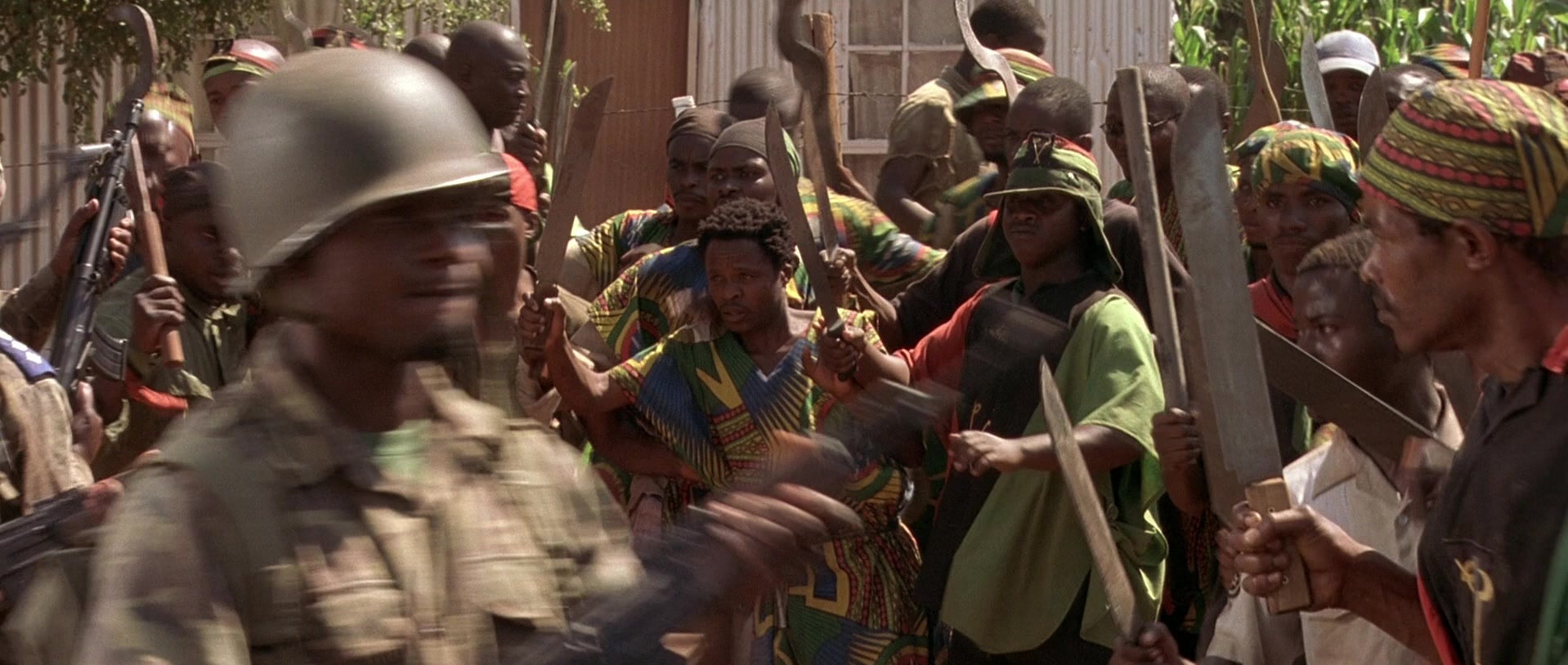 Hotel Rwanda (2004), wide, 2.36:1 — film still