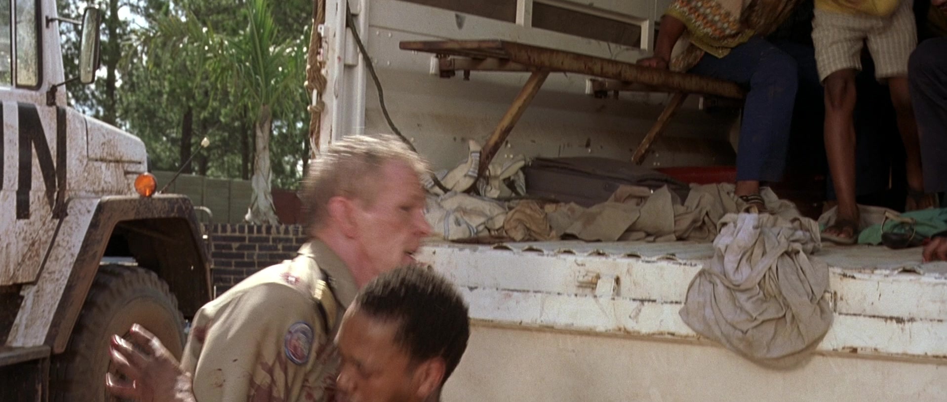Hotel Rwanda (2004), wide, 2.36:1 — film still