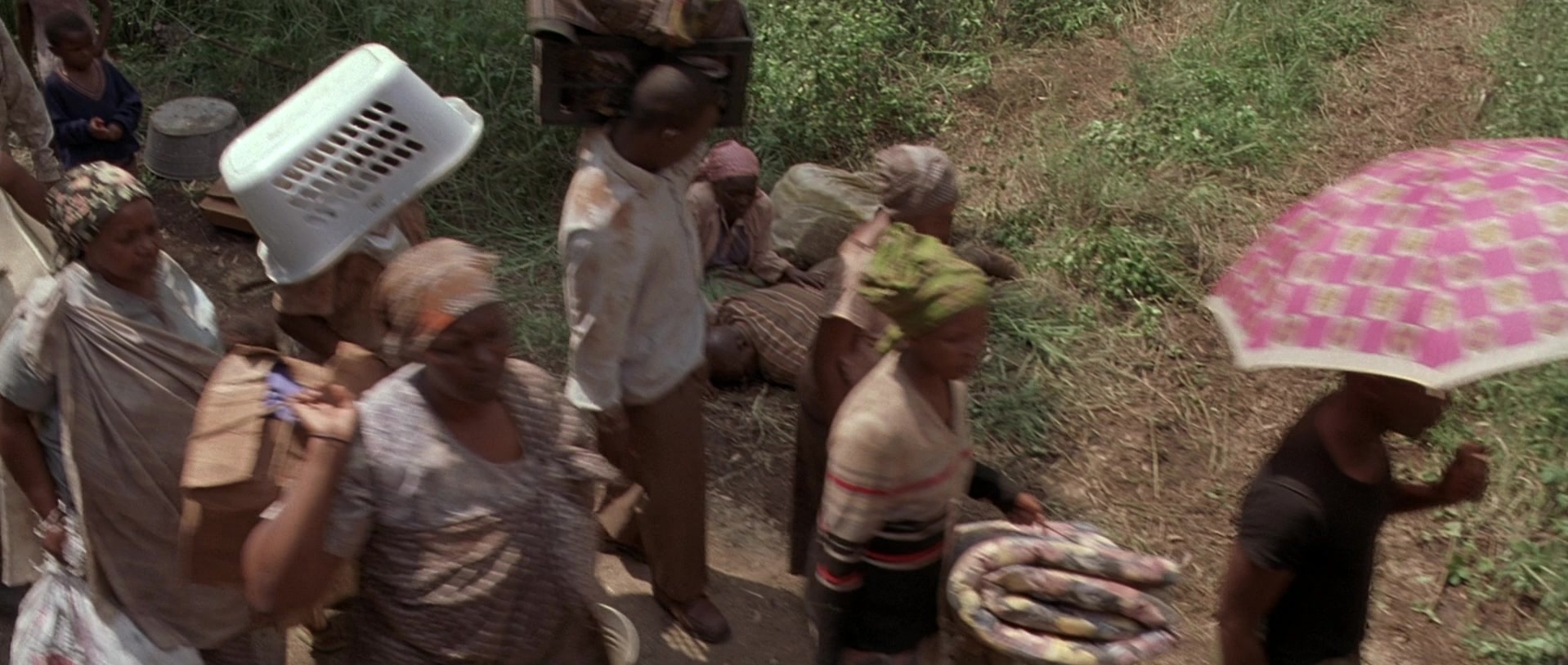 Hotel Rwanda (2004), wide, 2.36:1 — film still