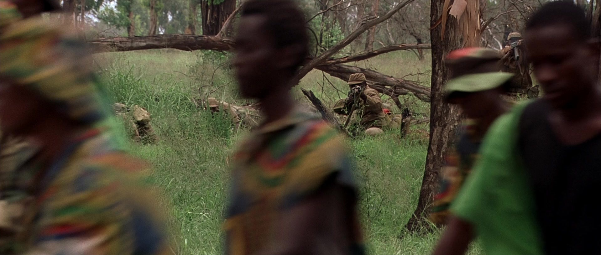 Hotel Rwanda (2004), close, 2.36:1 — film still