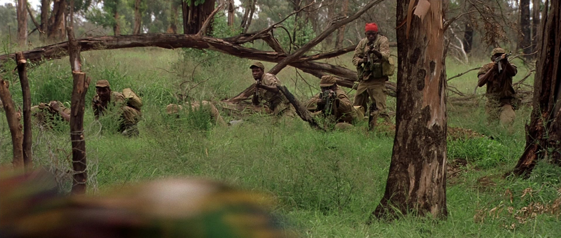 Hotel Rwanda (2004), wide, 2.36:1 — film still