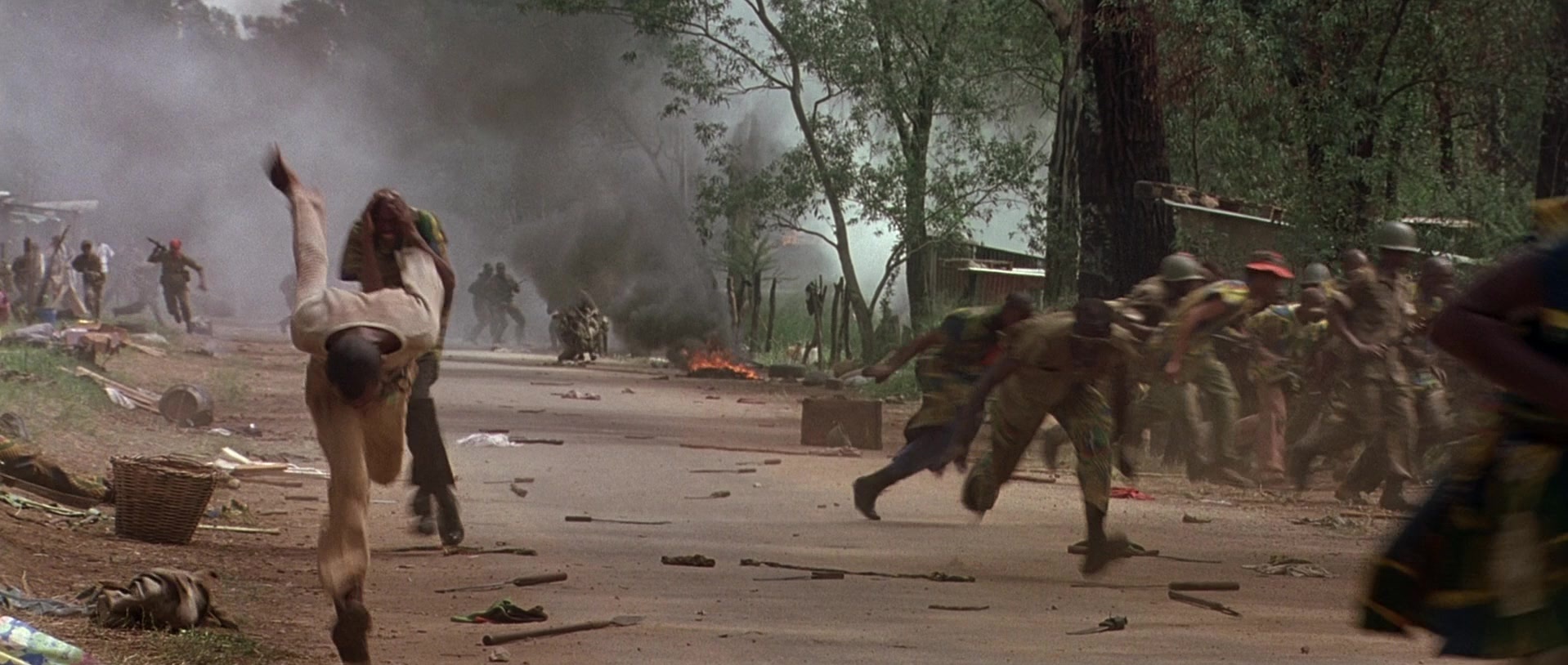 Hotel Rwanda (2004), wide, 2.36:1 — film still