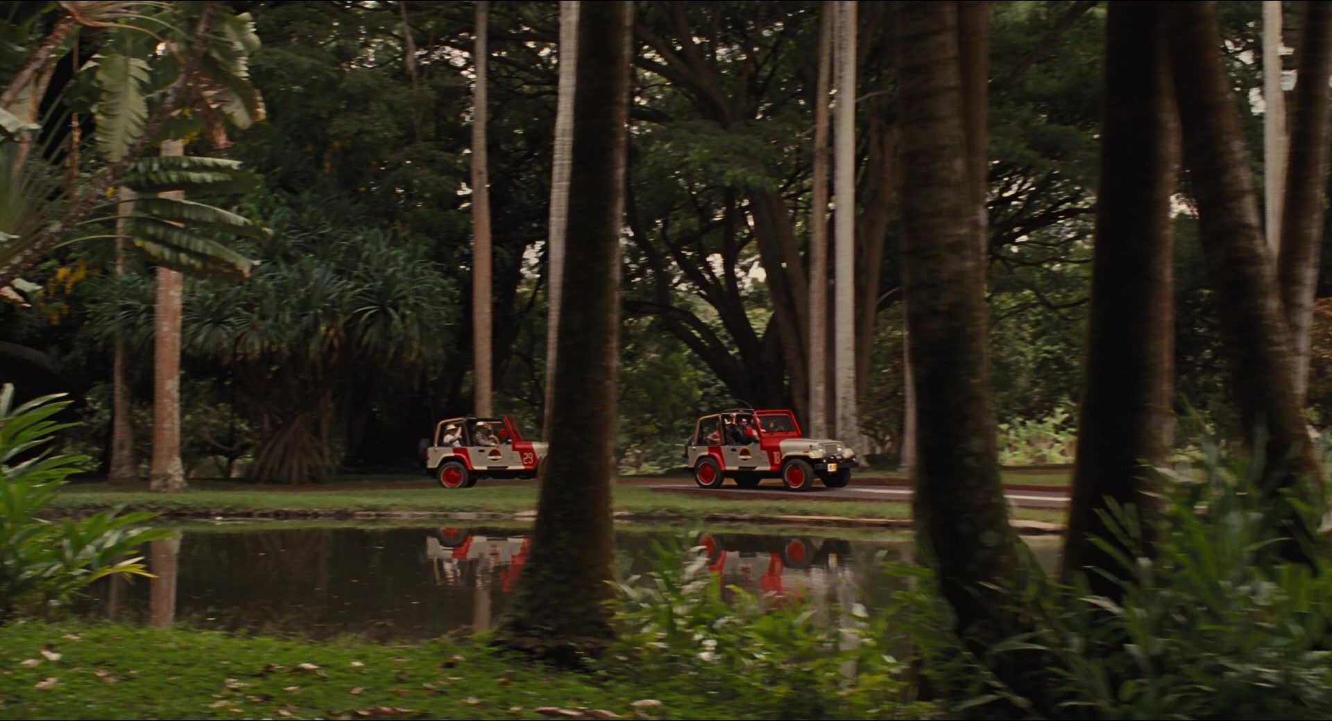 Jurassic Park (1993), wide, 1.85:1 — film still