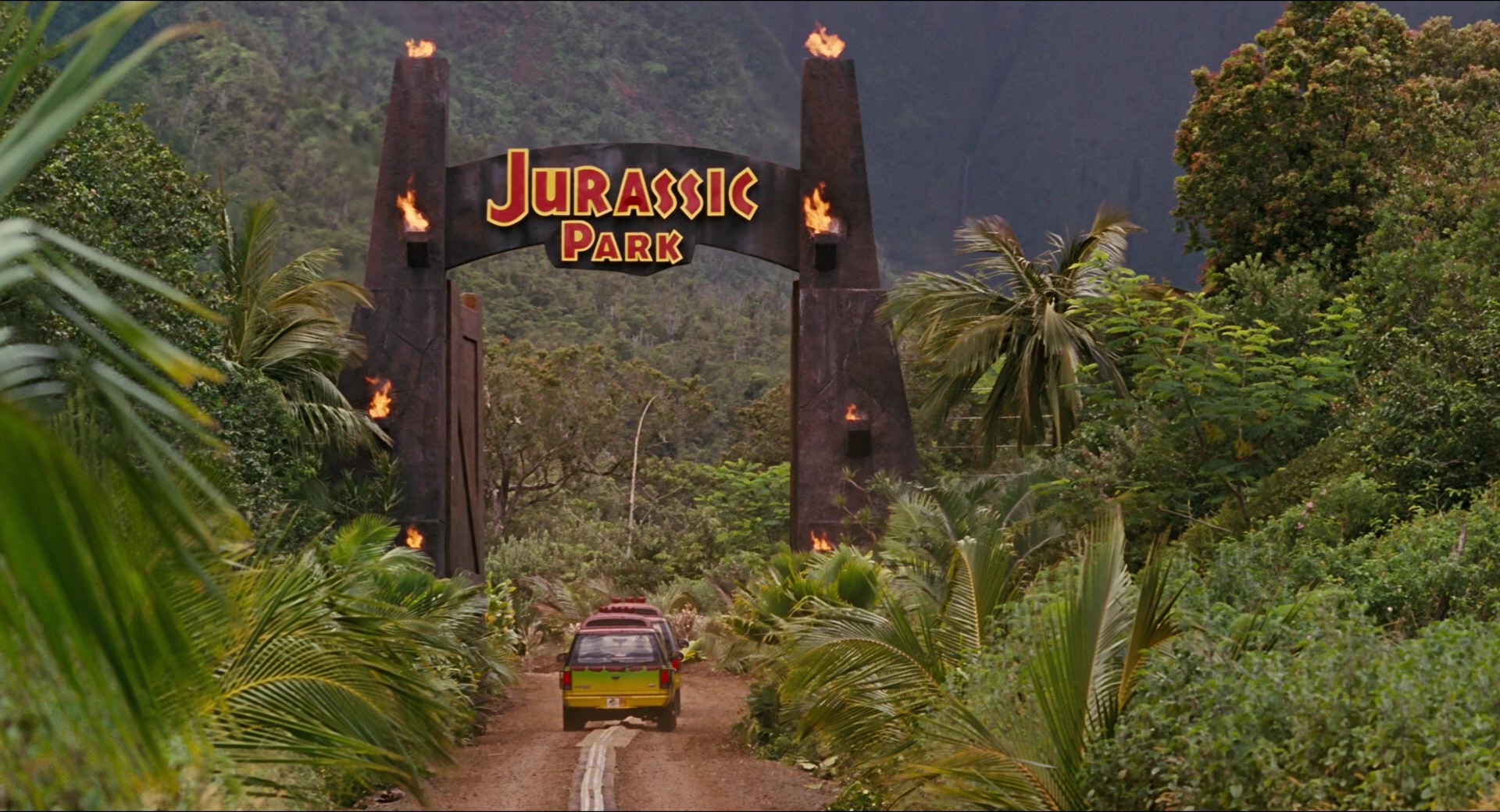 Jurassic Park (1993), wide, 1.85:1 — film still