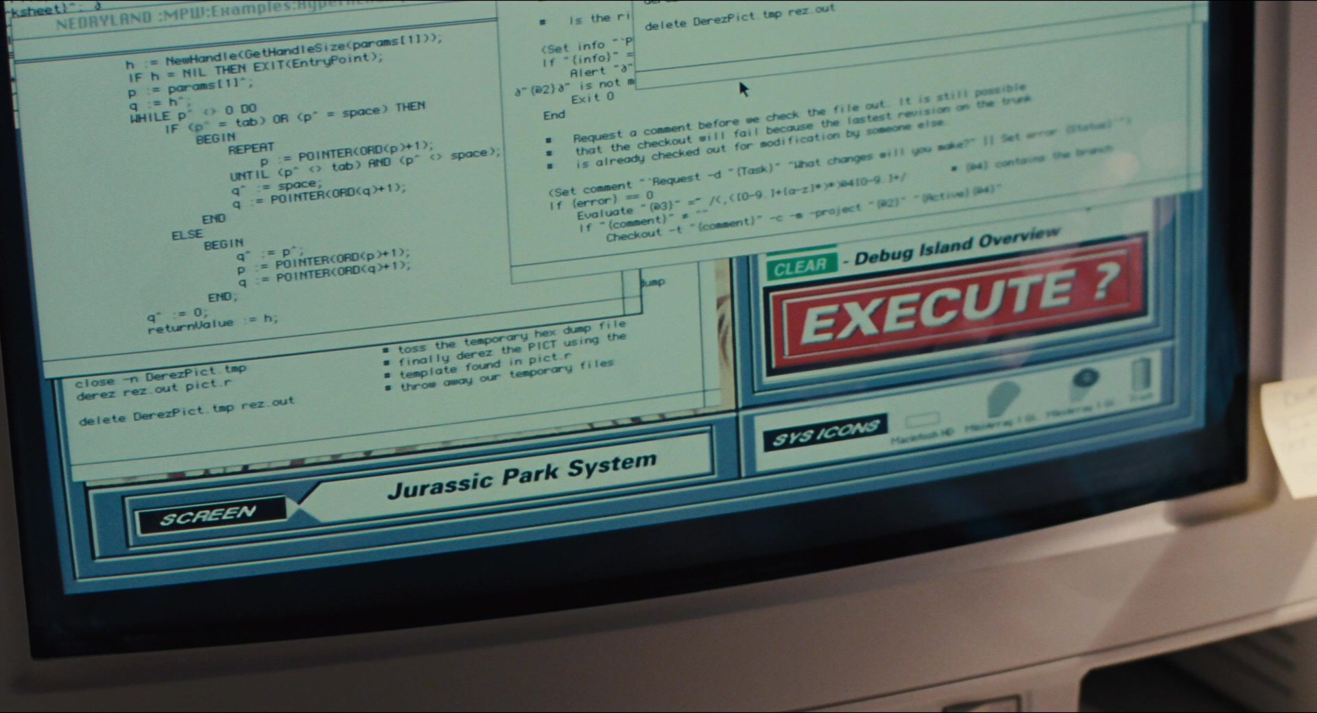 Jurassic Park (1993), unknown, 1.85:1 — film still