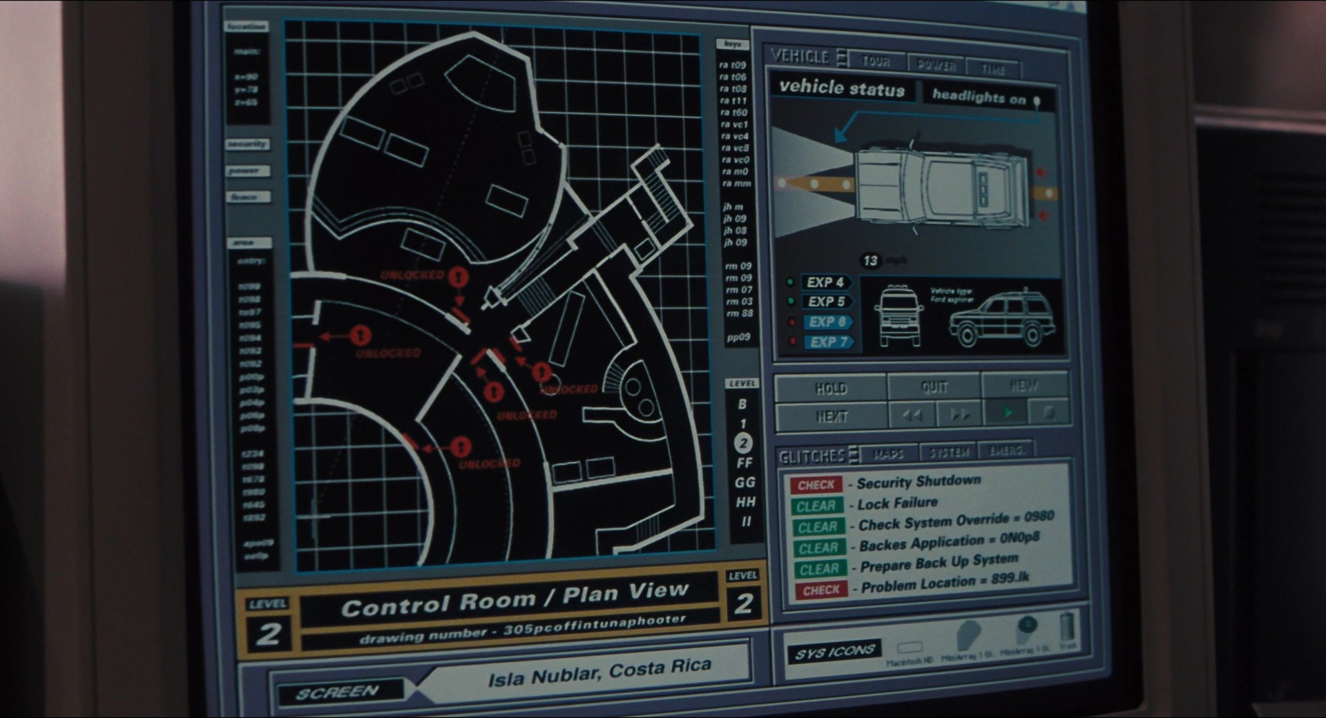 Jurassic Park (1993), wide, 1.85:1 — film still
