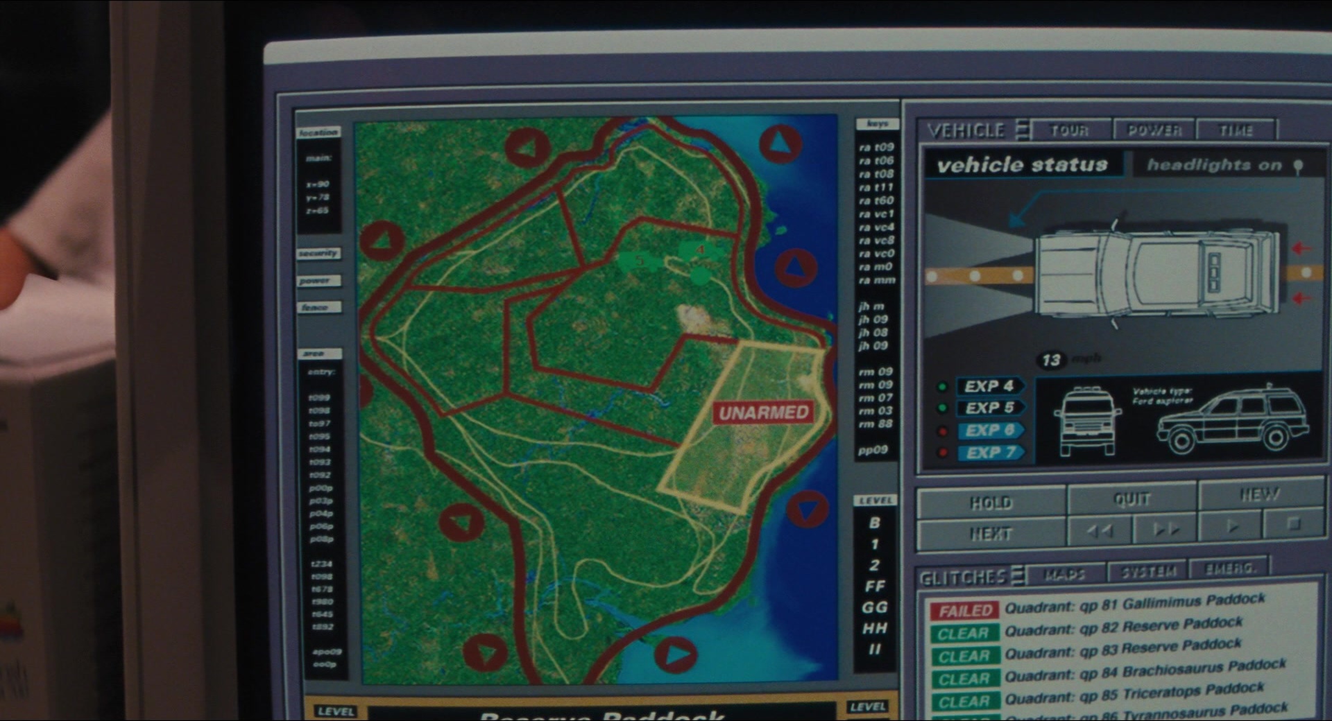 Jurassic Park (1993), wide, 1.85:1 — film still