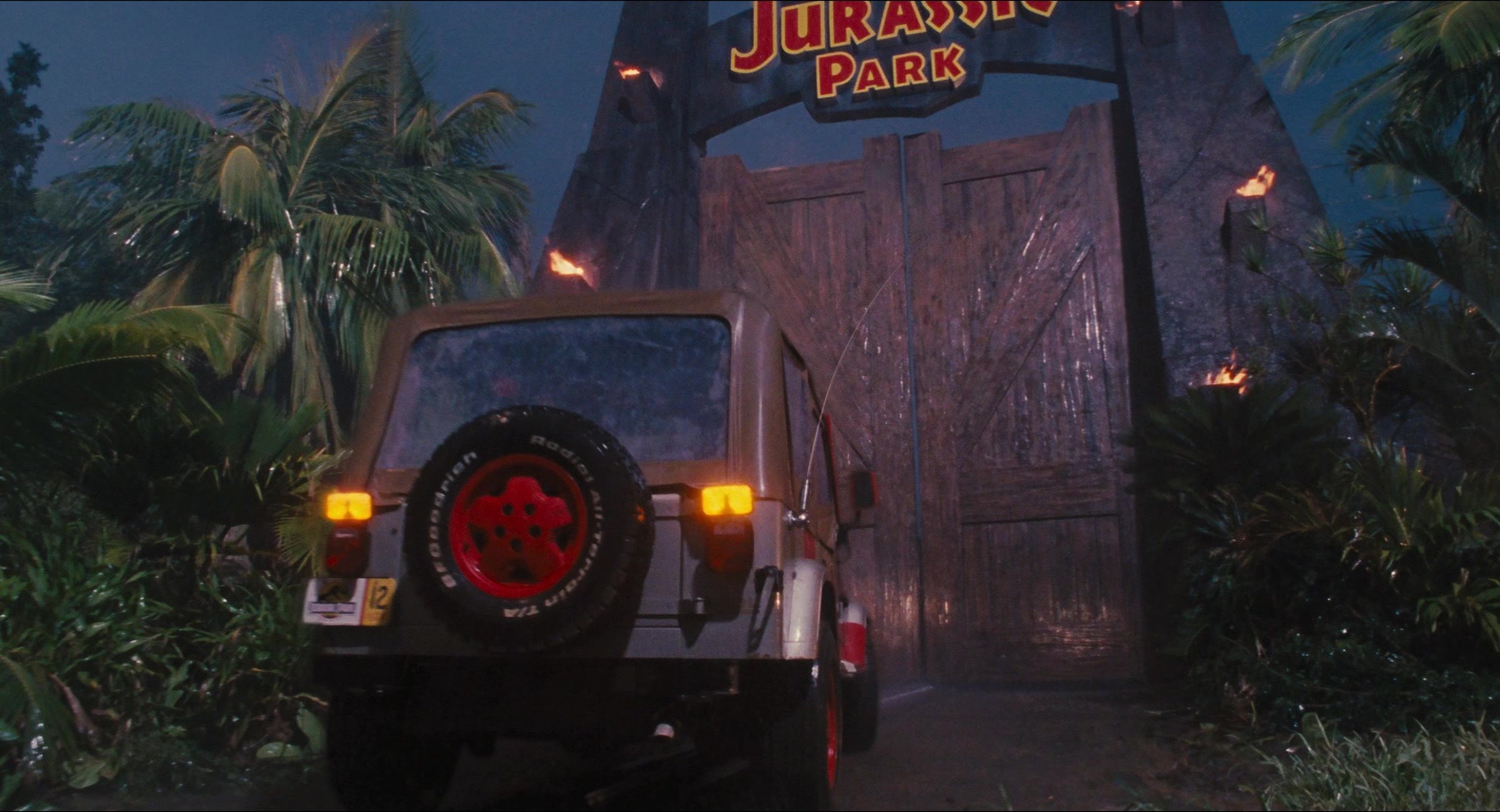 Jurassic Park (1993), wide, 1.85:1 — film still