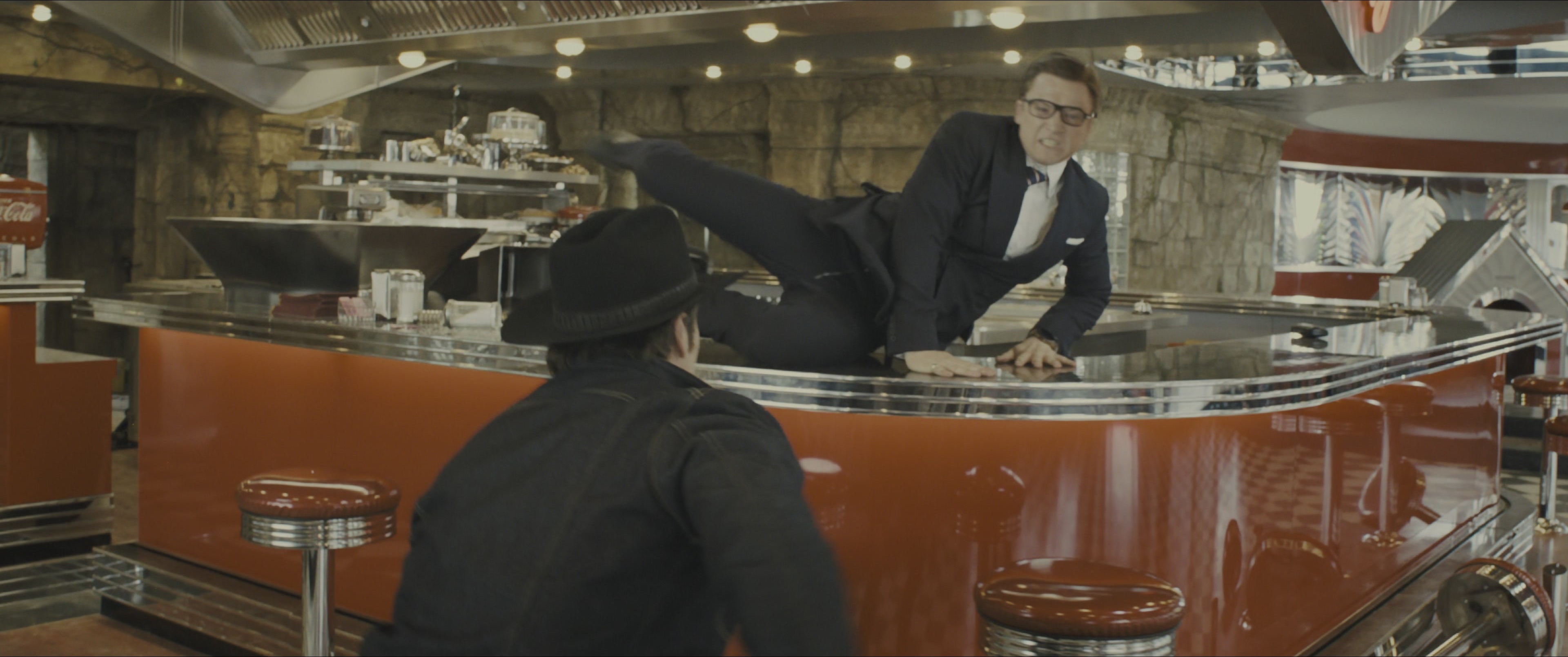 Kingsman: The Golden Circle (2017), wide, 2.39:1 — film still