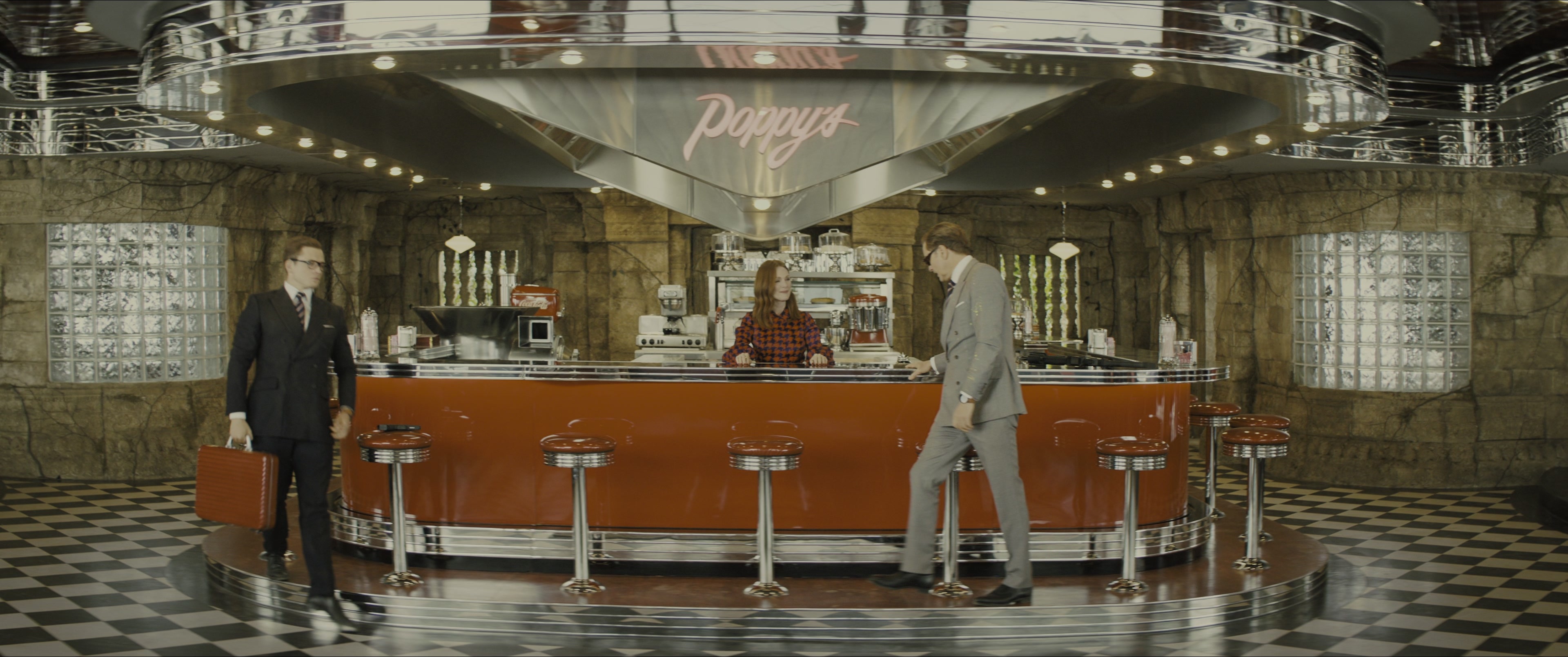 Kingsman: The Golden Circle (2017), wide, 2.39:1 — film still