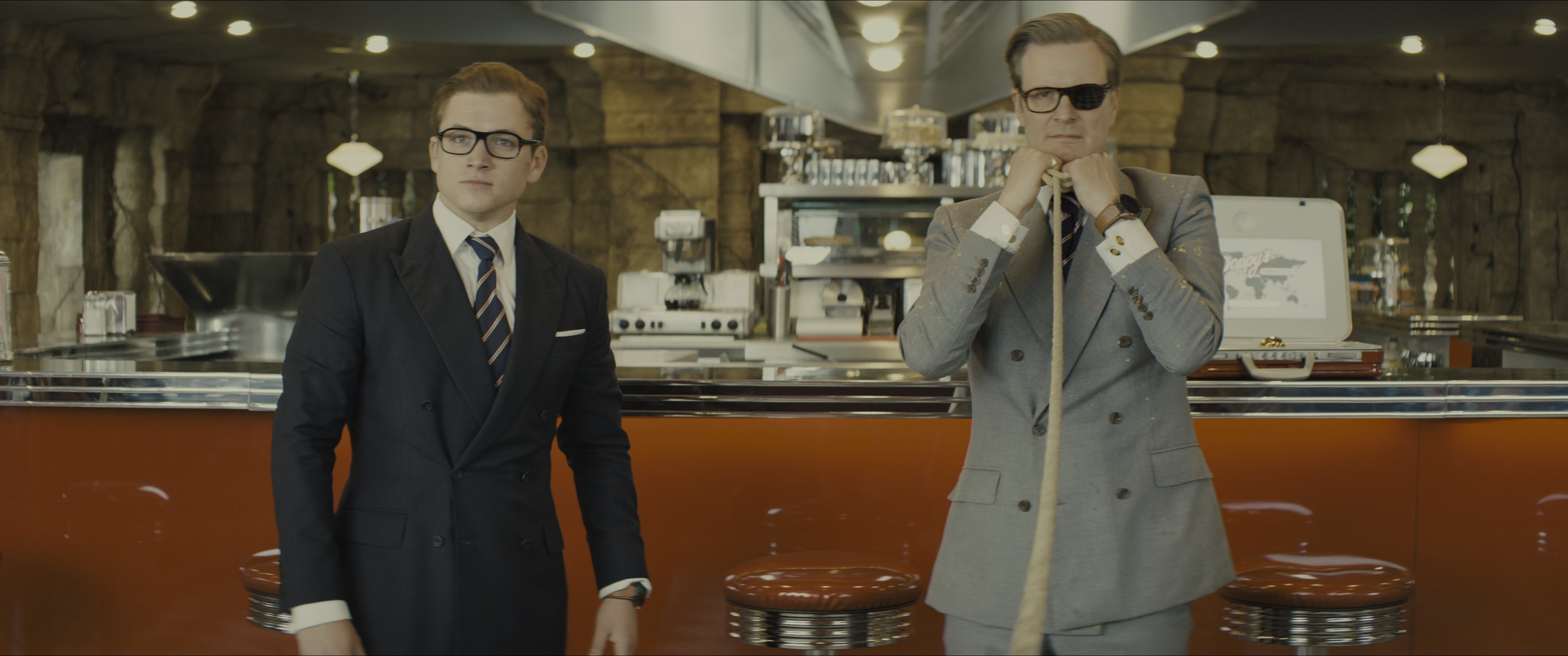 Kingsman: The Golden Circle (2017), wide, 2.39:1 — film still