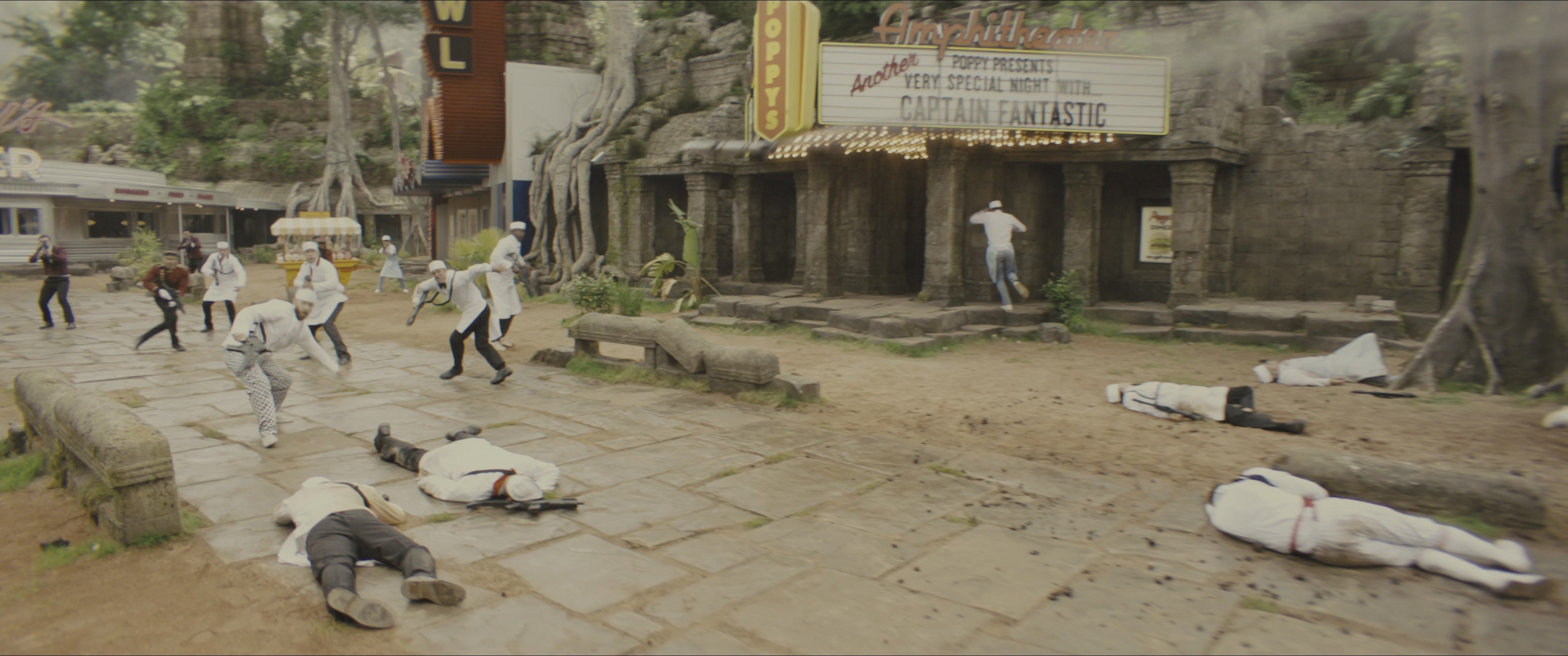 Kingsman: The Golden Circle (2017), wide, 2.39:1 — film still