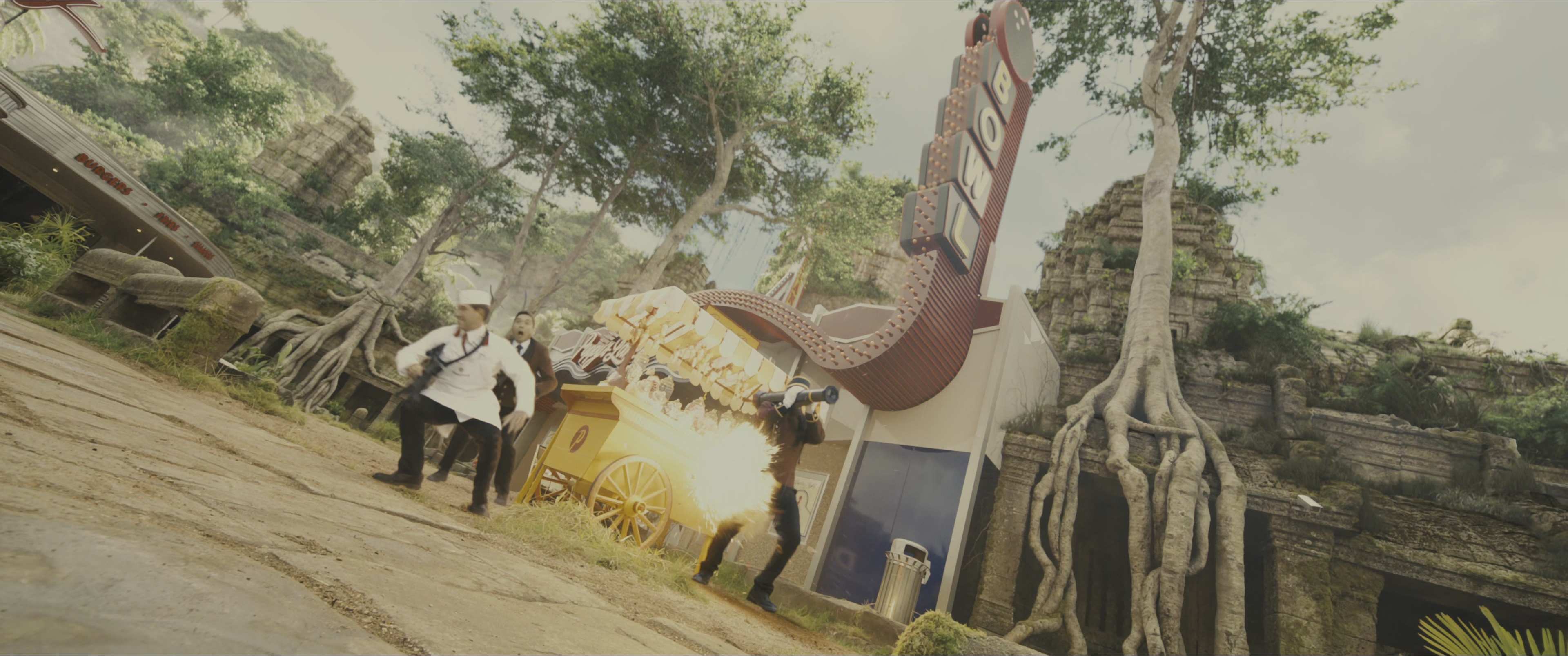 Kingsman: The Golden Circle (2017), wide, 2.39:1 — film still